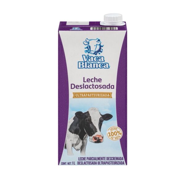 LECHE UHT DESLACTOSADA VACA BLANCA 1L