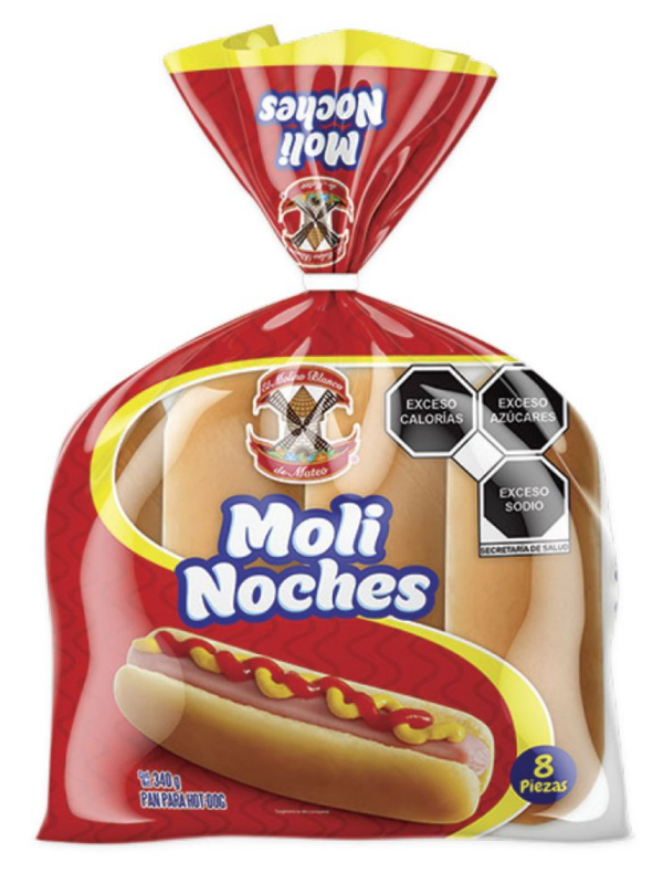 PAN MOLINOCHES MOLINO BLANCO 340 GR