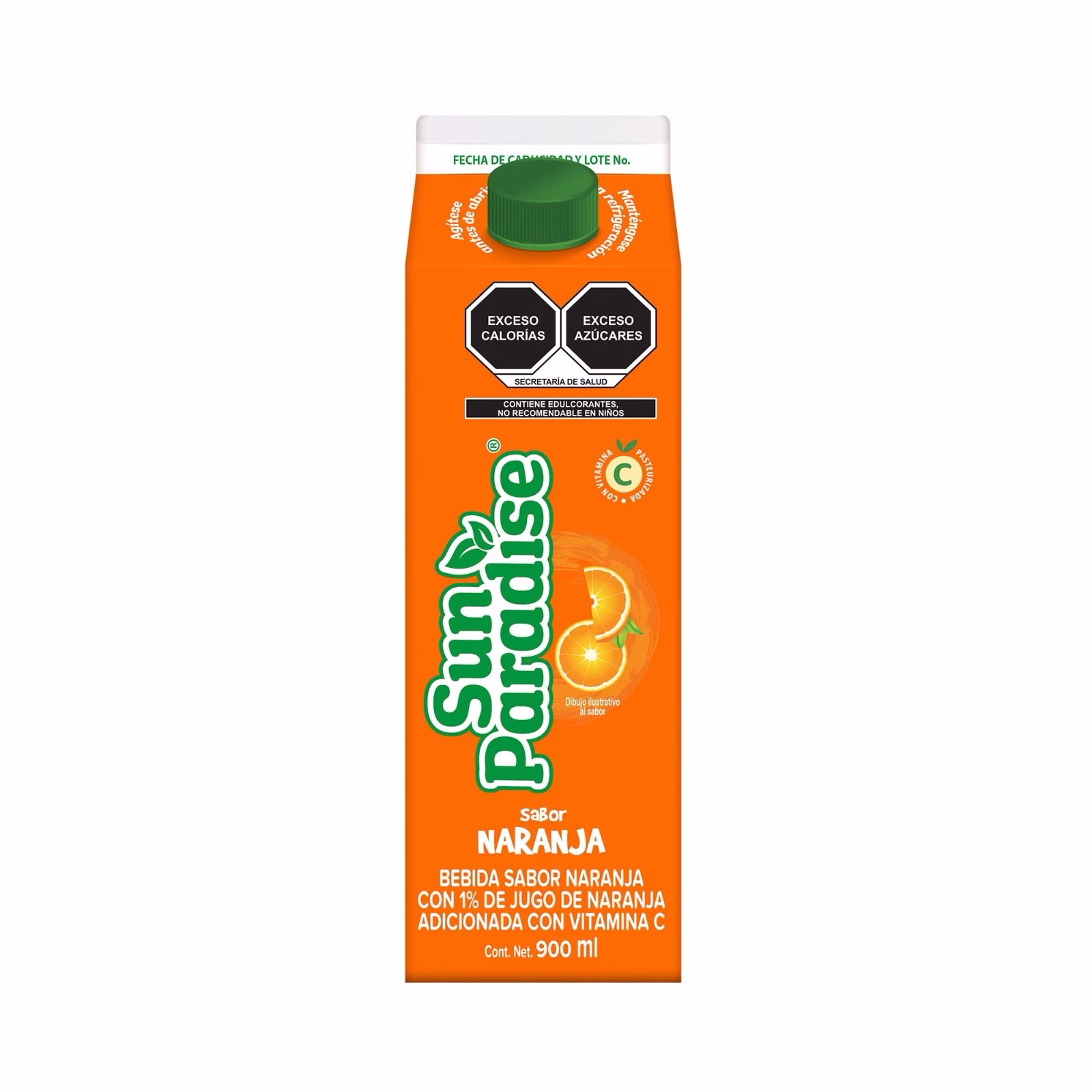 Bebida sabor naranja Sun Paradise 900 ml