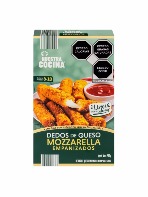 44ee6d22-f040-4e61-8ec2-edaa1c1eef38 Dedos de queso mozzarella empanizados Nuestra Cocina
