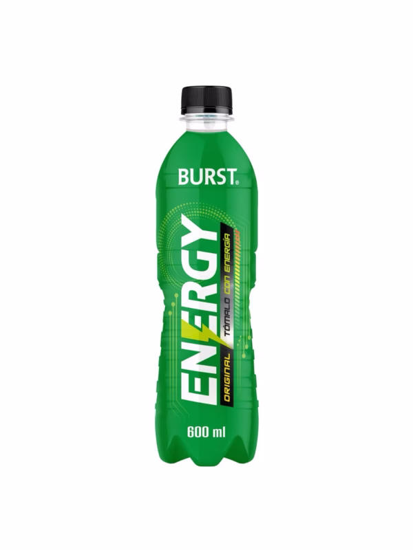 Bebida energética sabor original Burst Energy 600ml