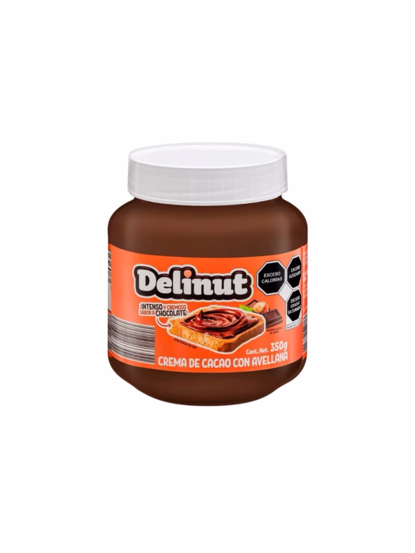 Crema cacao y avellana Delinut